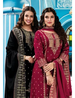 Hema Cotton Slub Wholesale Readymade Salwar Suits 5 Pieces Catalog Catalog