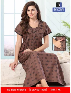 Hosiery Cotton Nighty For Women at Rs 220/piece, Cotton Nightgown in New  Delhi