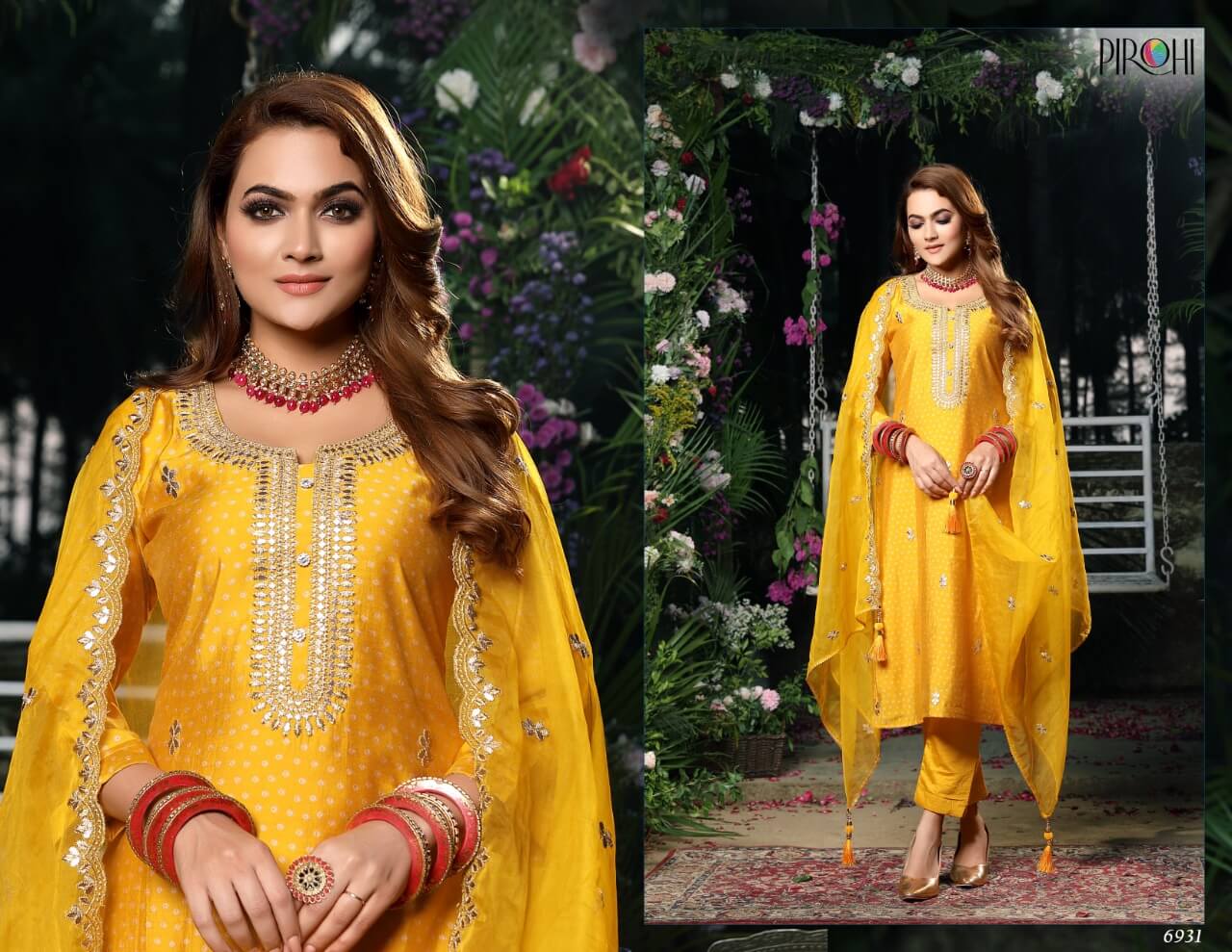 Pirohi Bahara Salwar Kameez Catalog collection 1