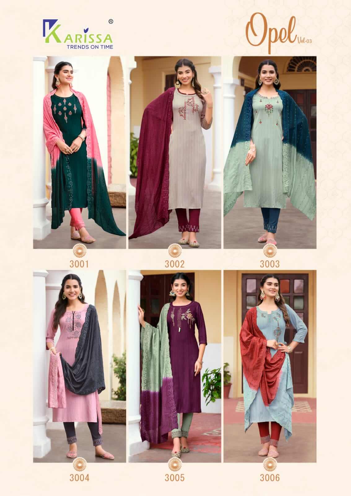 Karissa Opel vol 3 Salwar Kameez collection 3