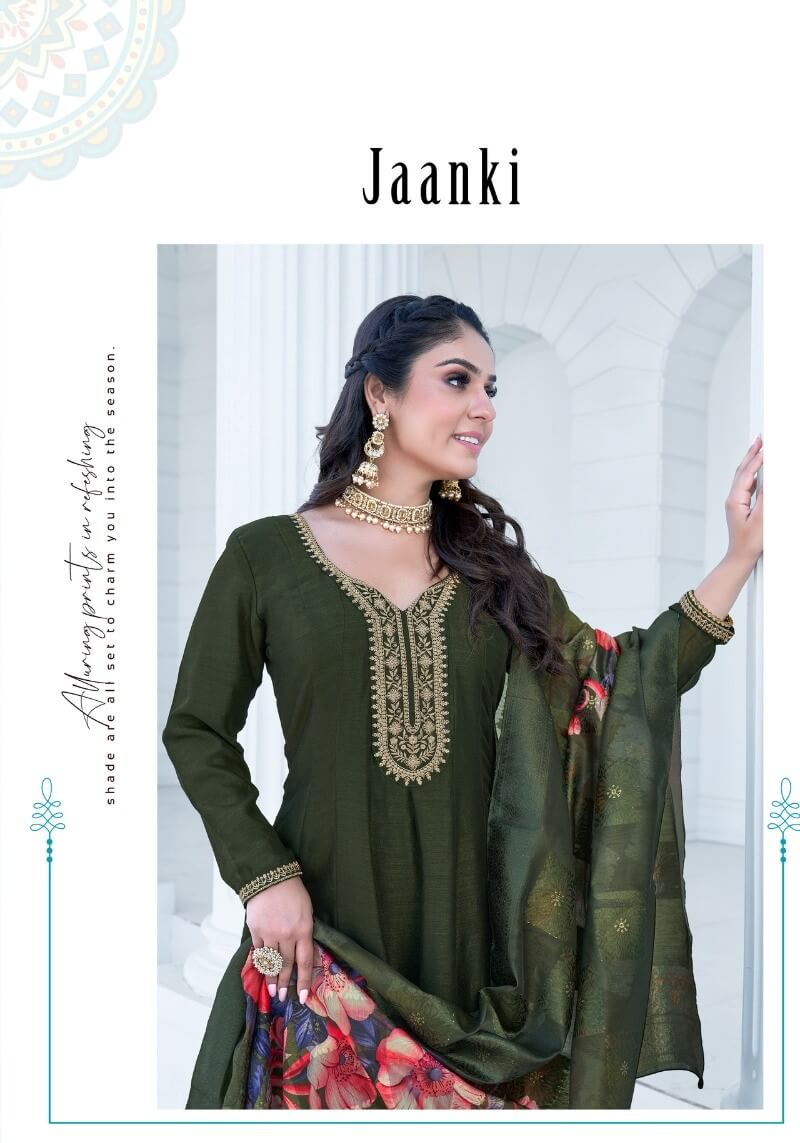 Shruti Ghunghat Kurti with Dupatta collection 6