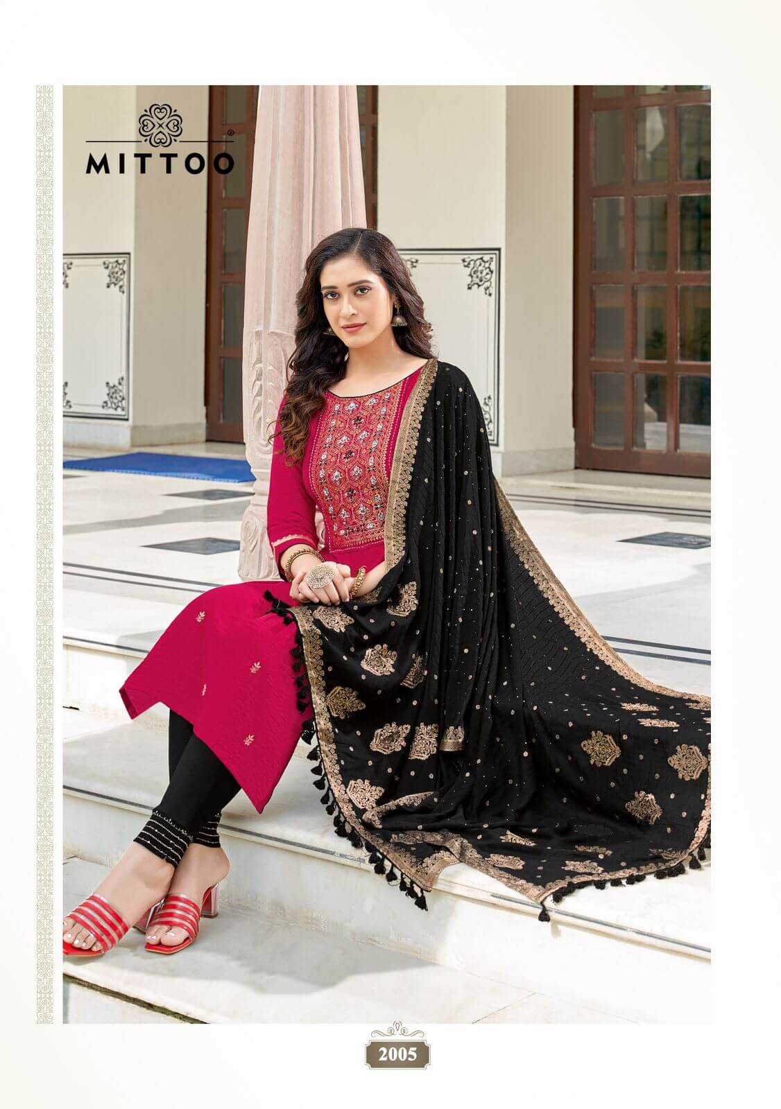 Mittoo Simayaa Embroidery Salwar Kameez Catalog collection 1