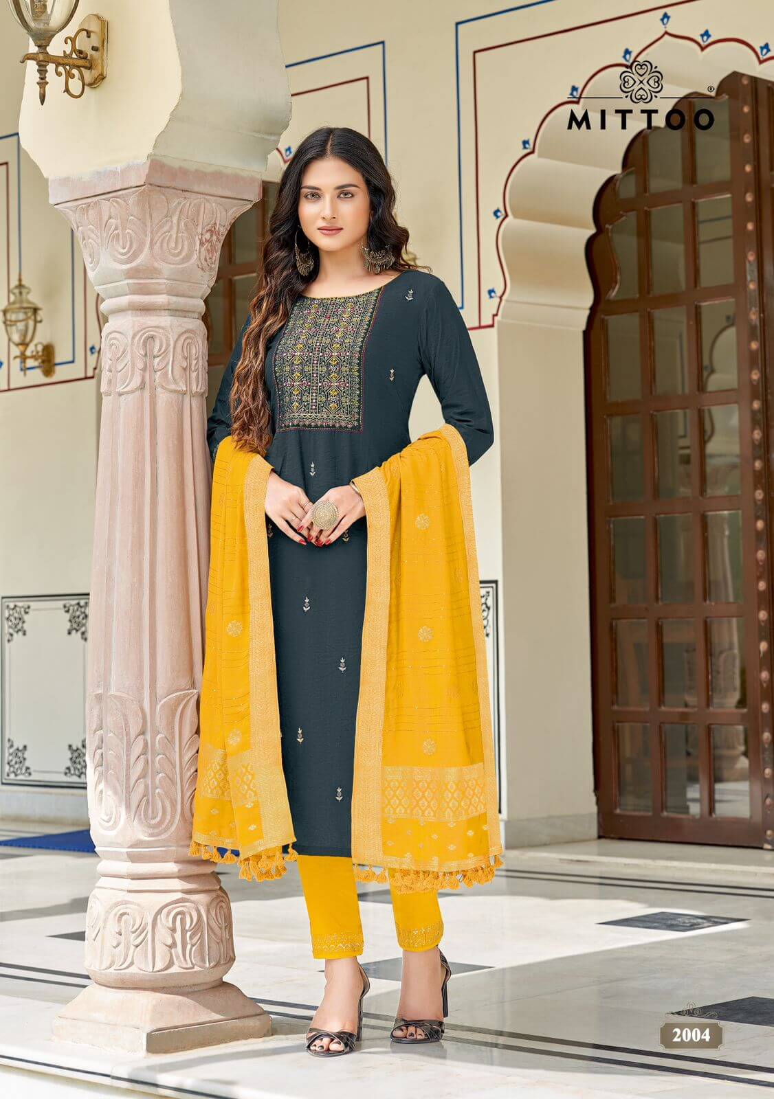 Mittoo Simayaa Embroidery Salwar Kameez Catalog collection 6