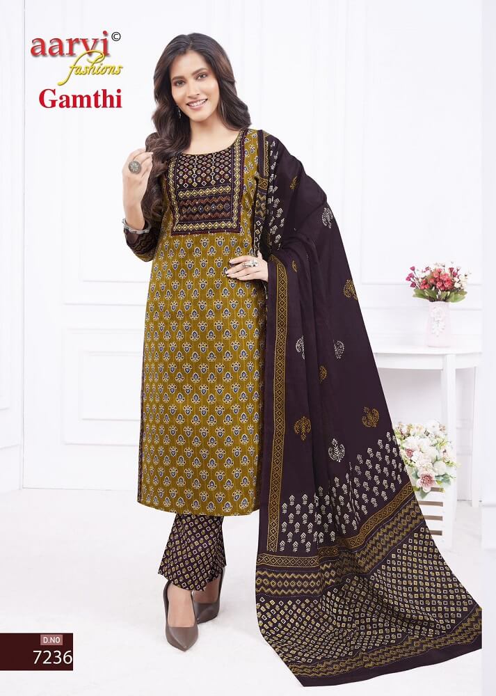 Aarvi Fashions Gamthi Vol 3 Readymade Dress Catalog collection 11