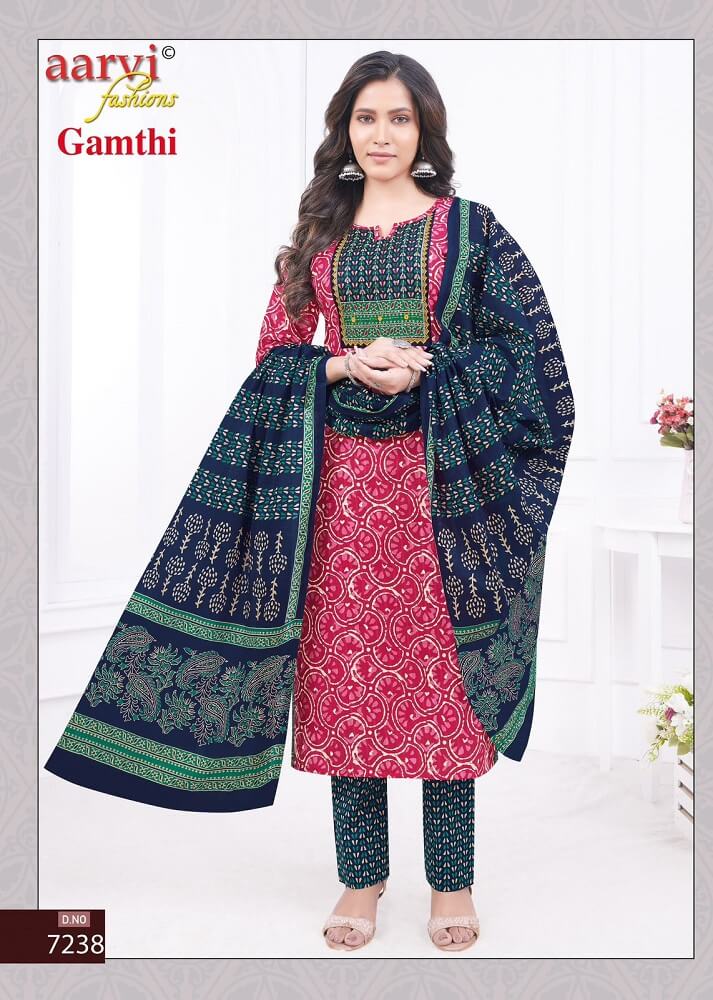 Aarvi Fashions Gamthi Vol 3 Readymade Dress Catalog collection 10