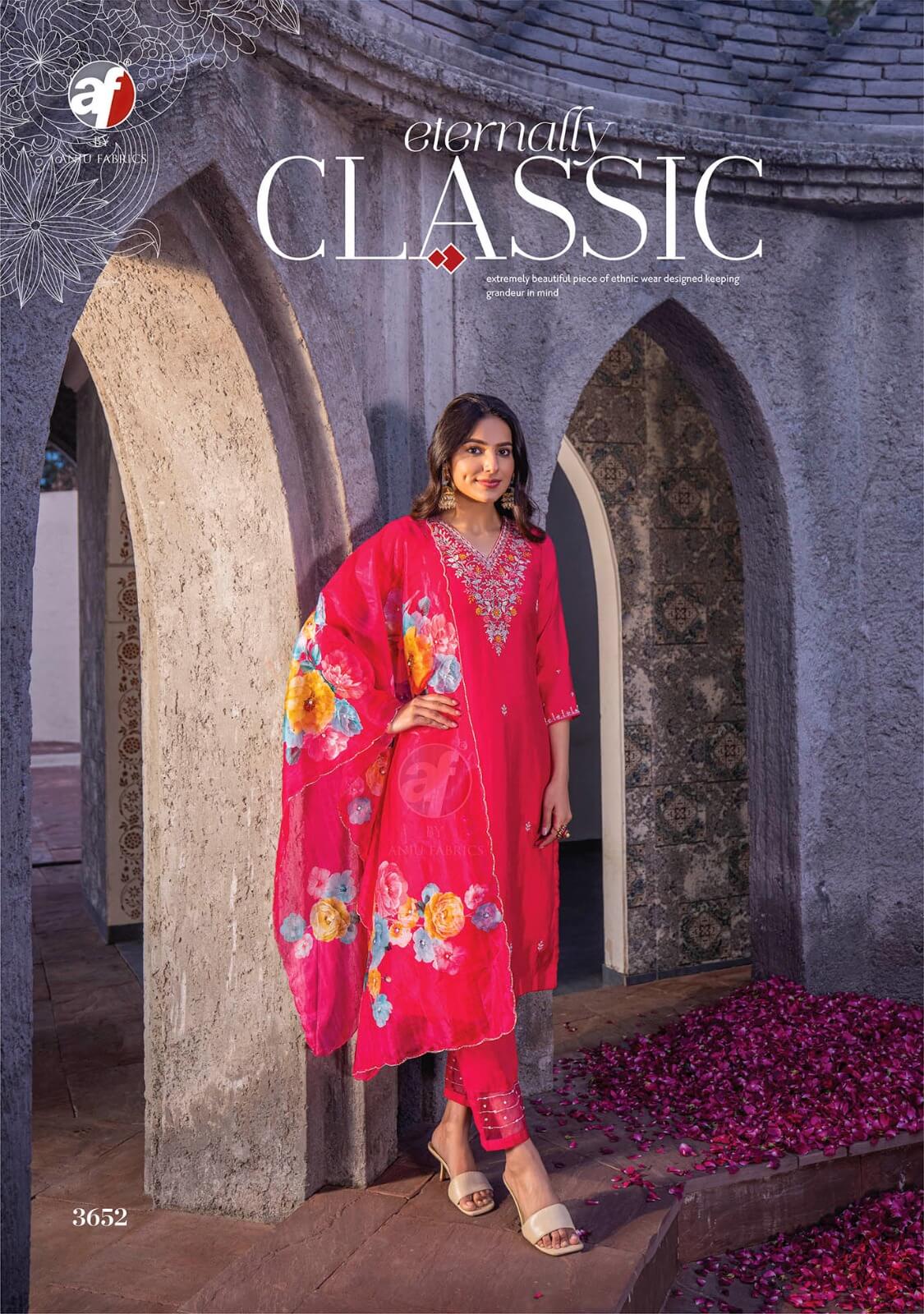 Anju Fabrics Mayra Vol 4 Designer Wedding Party Salwar Suits collection 5