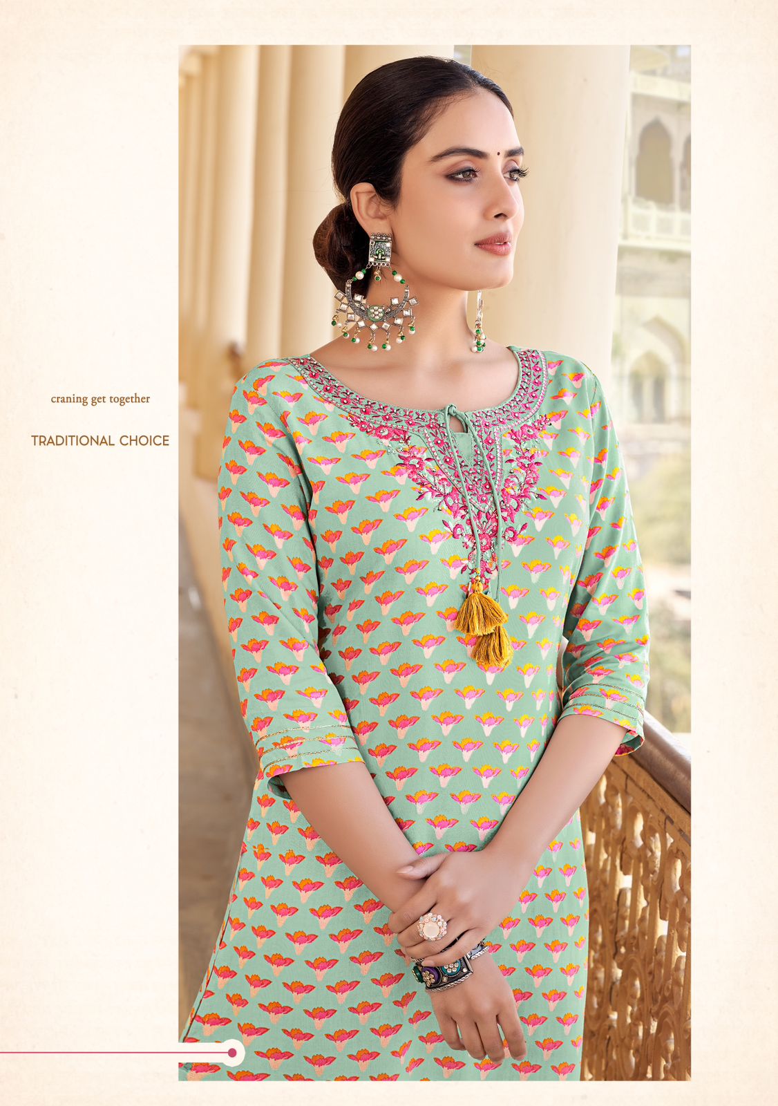 Kadlee Angel Rayon Kurti Catalog collection 1