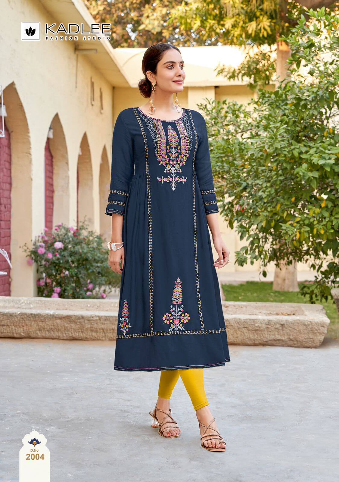 Kadlee Anshika Rayon Kurti collection 1