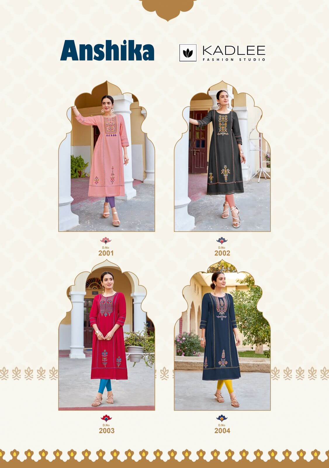 Kadlee Anshika Rayon Kurti collection 3