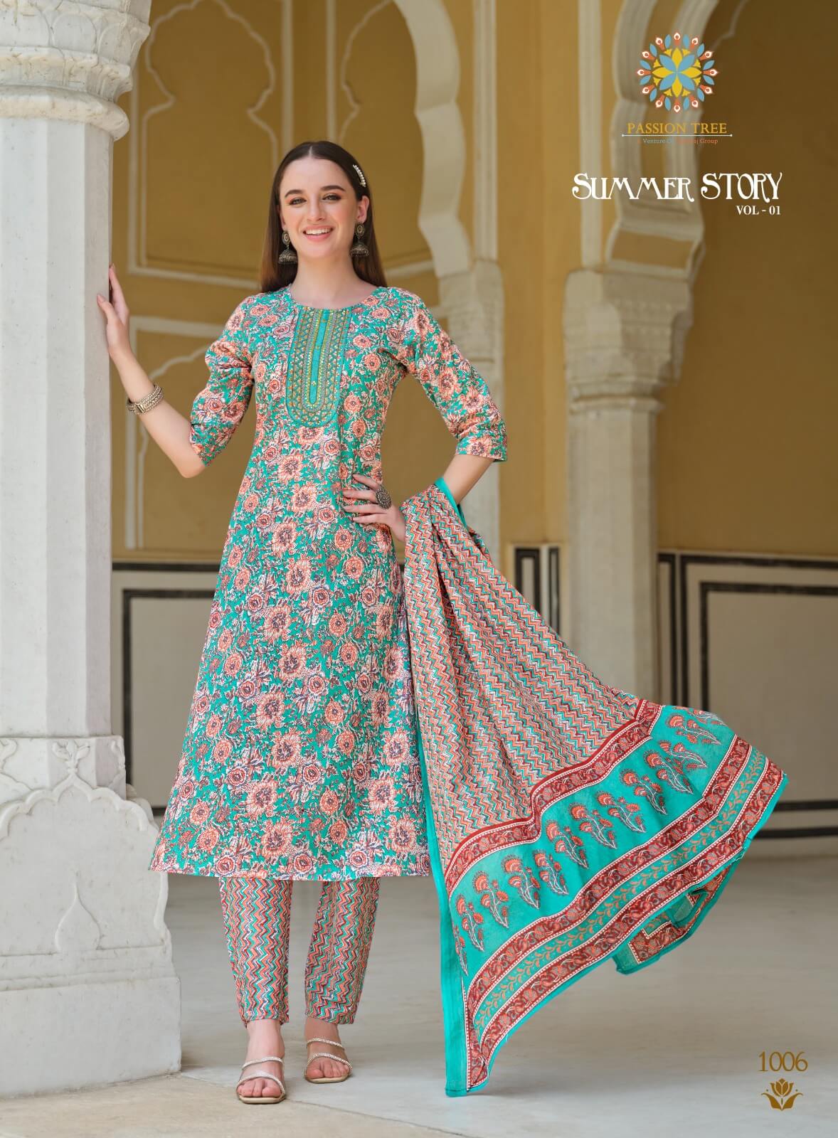 Passion Tree Summer Story vol 1 Printed Salwar Kameez collection 2