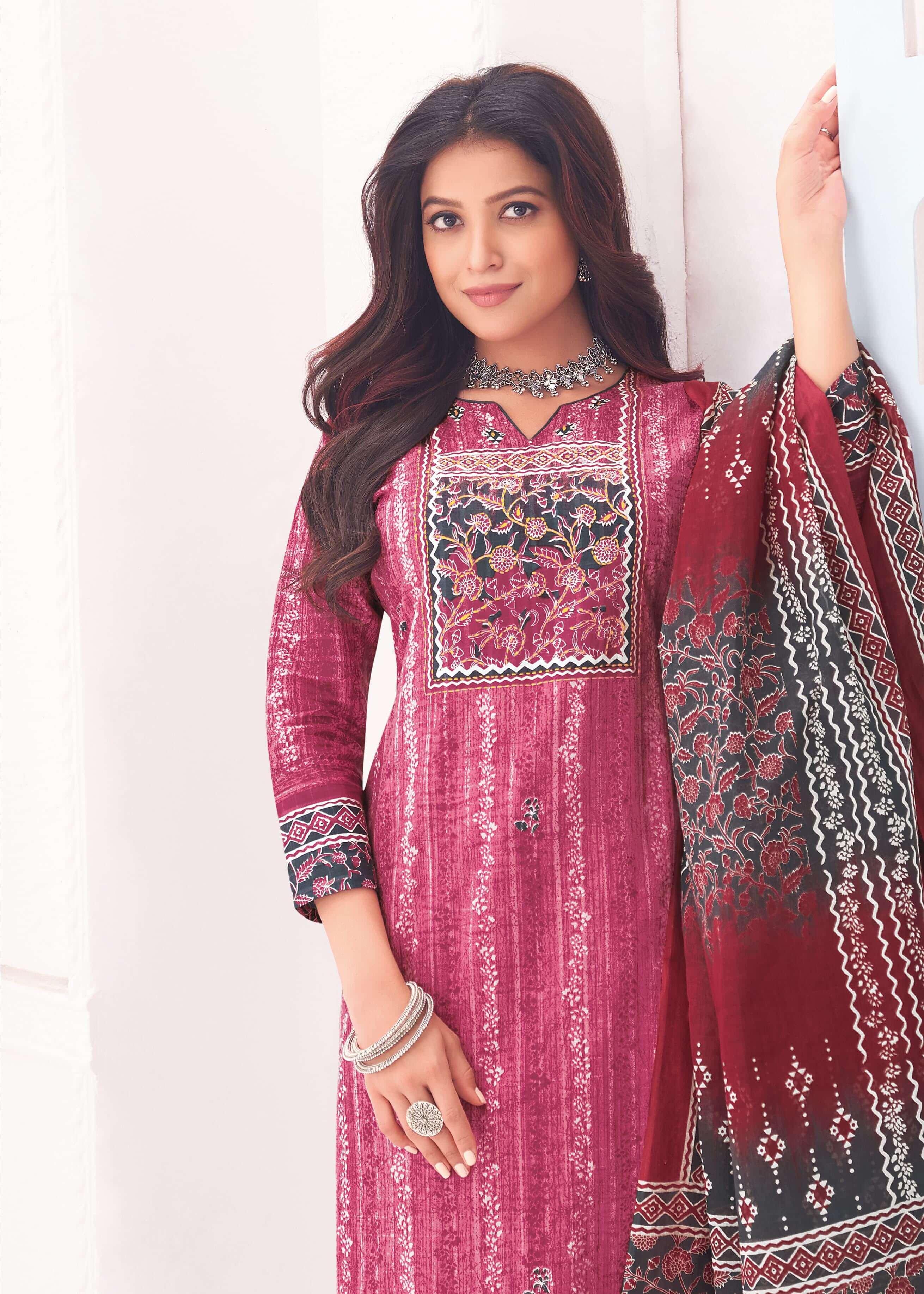 Aarvi Fashions  Heritage Vol 1 Printed Salwar Kameez Catalog collection 10