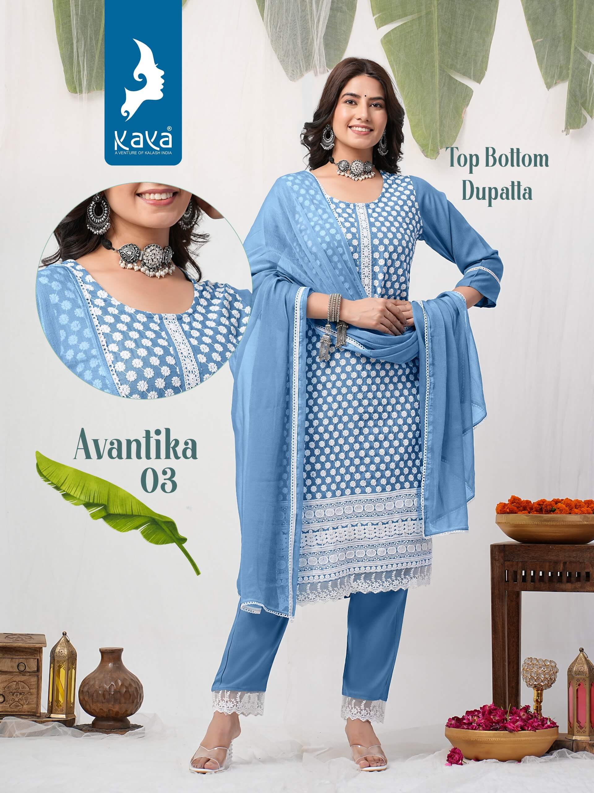 Kaya Avantika Embroidery Salwar Kameez collection 8