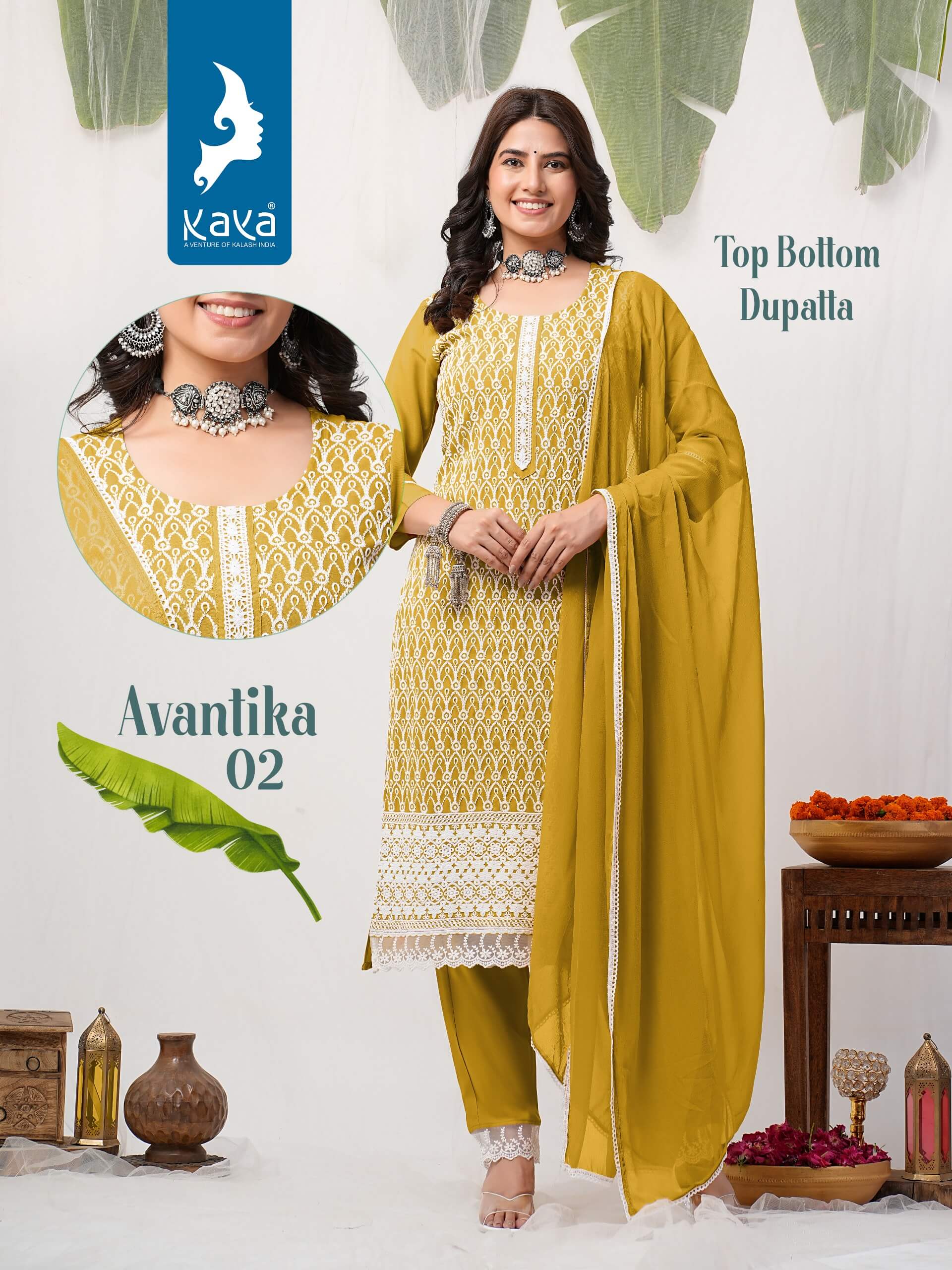 Kaya Avantika Embroidery Salwar Kameez collection 6