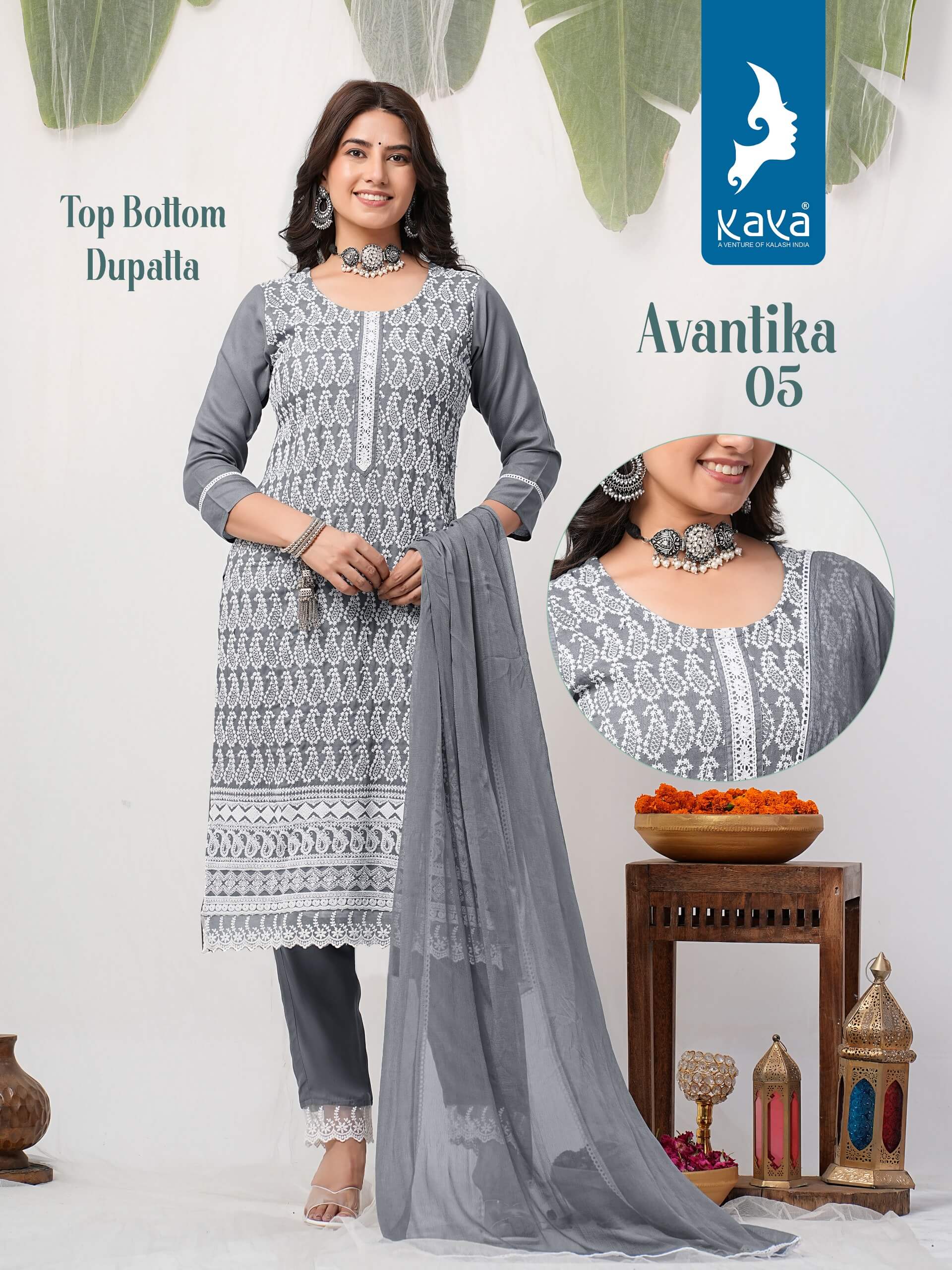 Kaya Avantika Embroidery Salwar Kameez collection 4