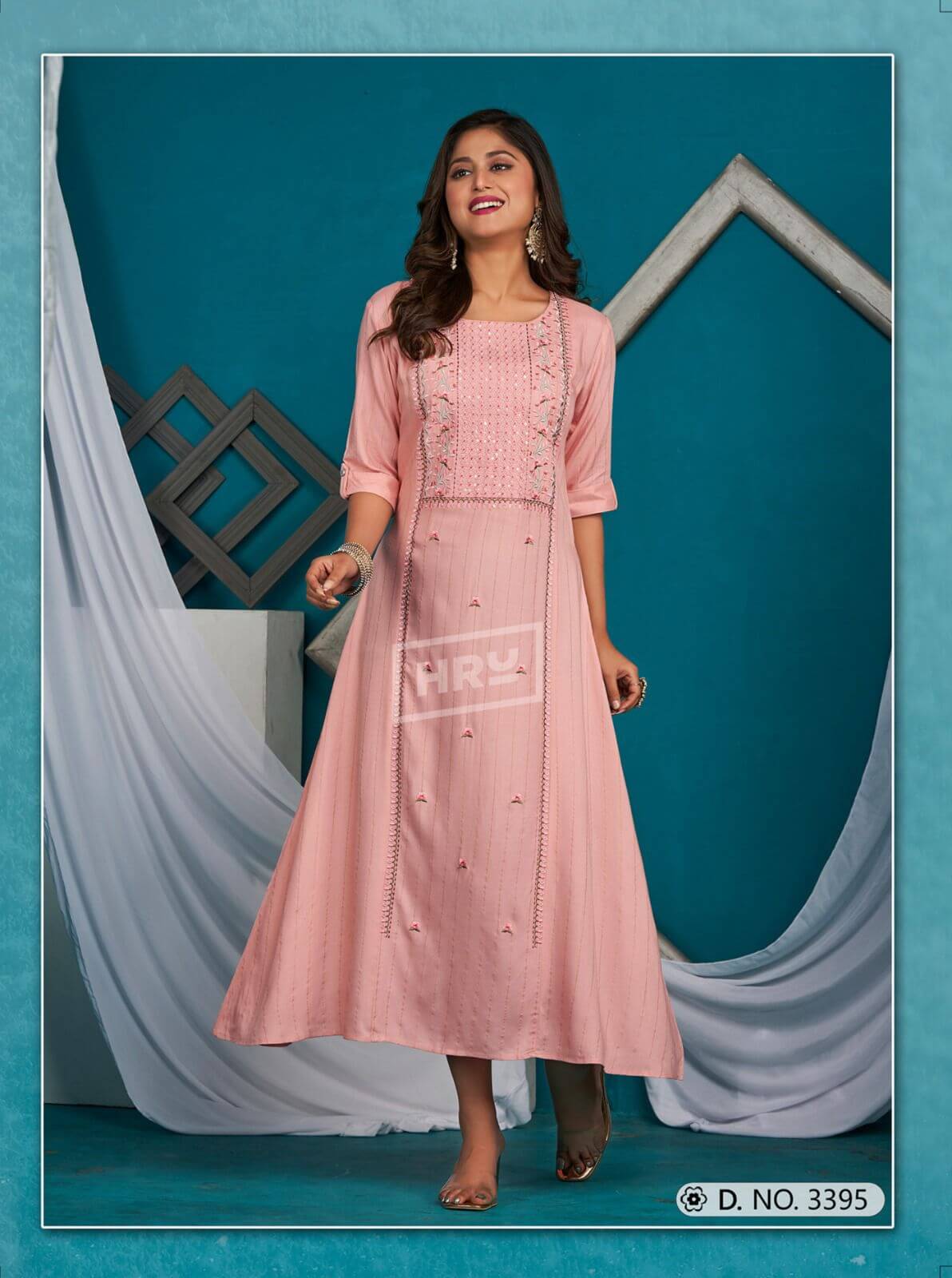 Hru India Glory Vol 26 Midi Casual Wear Kurti Catalog collection 3