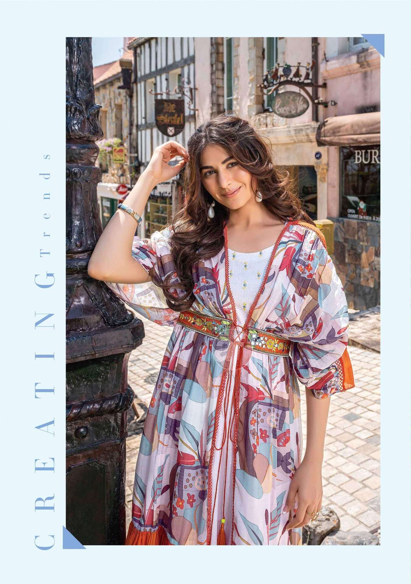 Anju Fabrics Dreamy Tales Western Wear Catalog collection 11