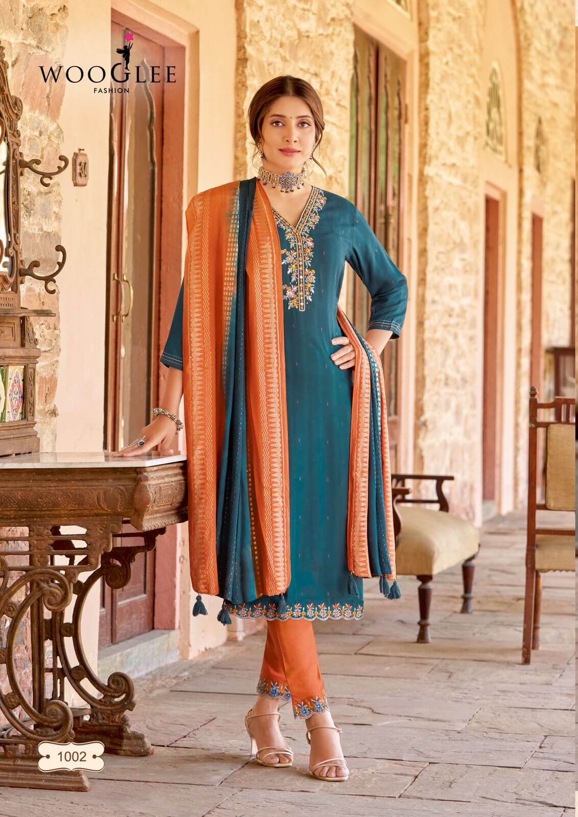 Wooglee Kaavisha Churidar Salwar Suits Catalog collection 3