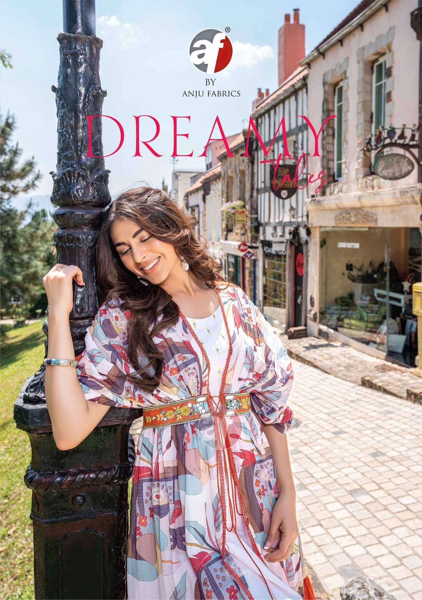 Anju Fabrics Dreamy Tales Western Wear Catalog collection 14