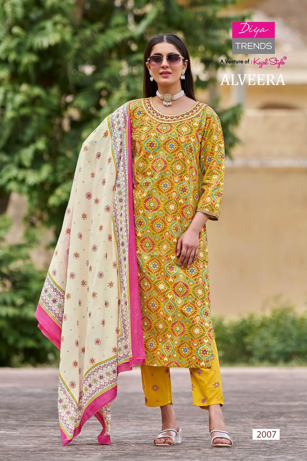 Diya Trends Alveera Printed Salwar Kameez Catalog collection 6