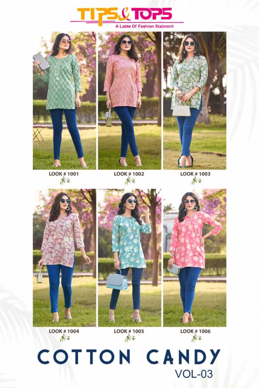 Tips And Tops Cotton Candy Vol 3 Ladies Top Catalog collection 1