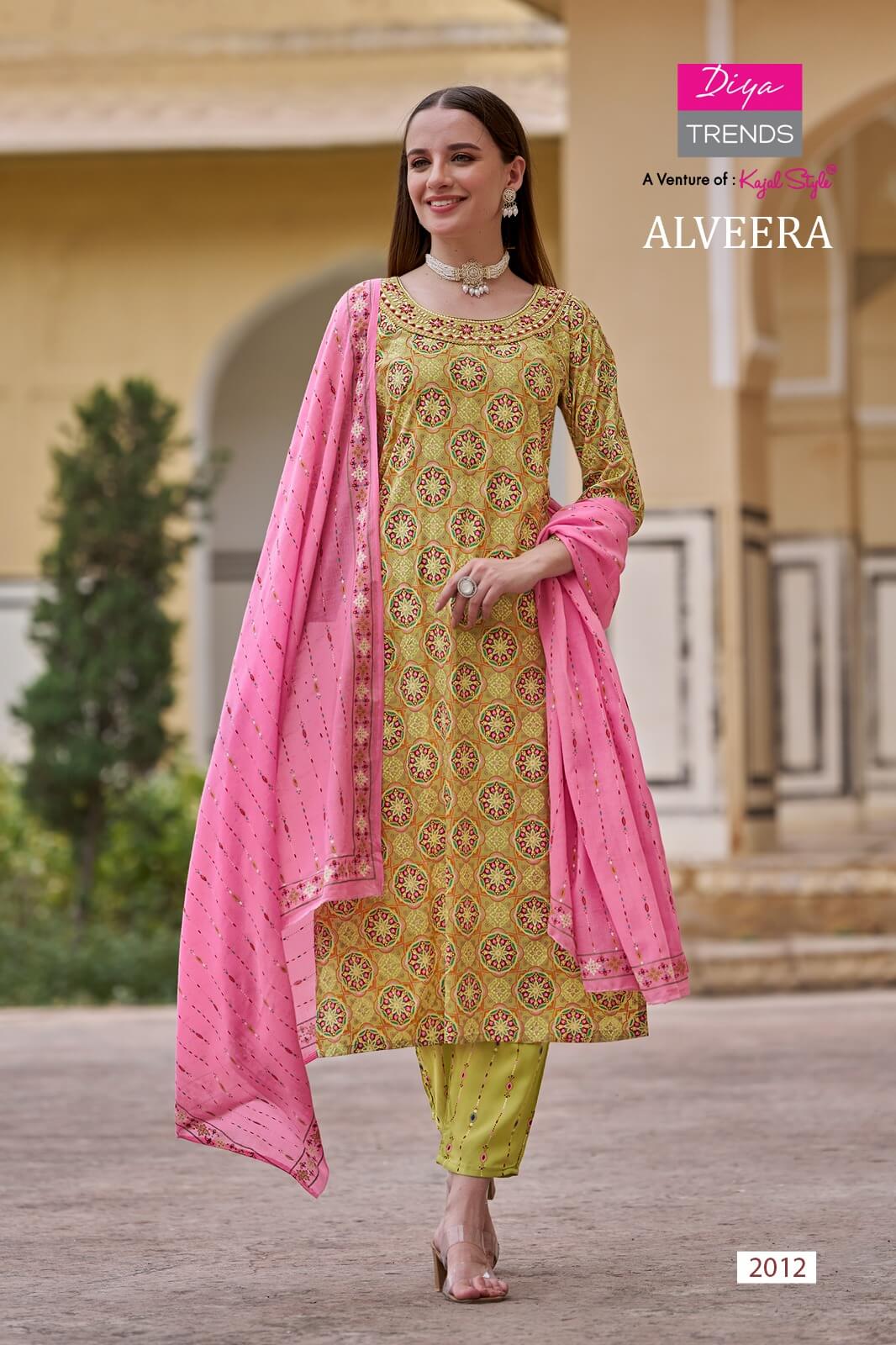 Diya Trends Alveera Printed Salwar Kameez Catalog collection 11