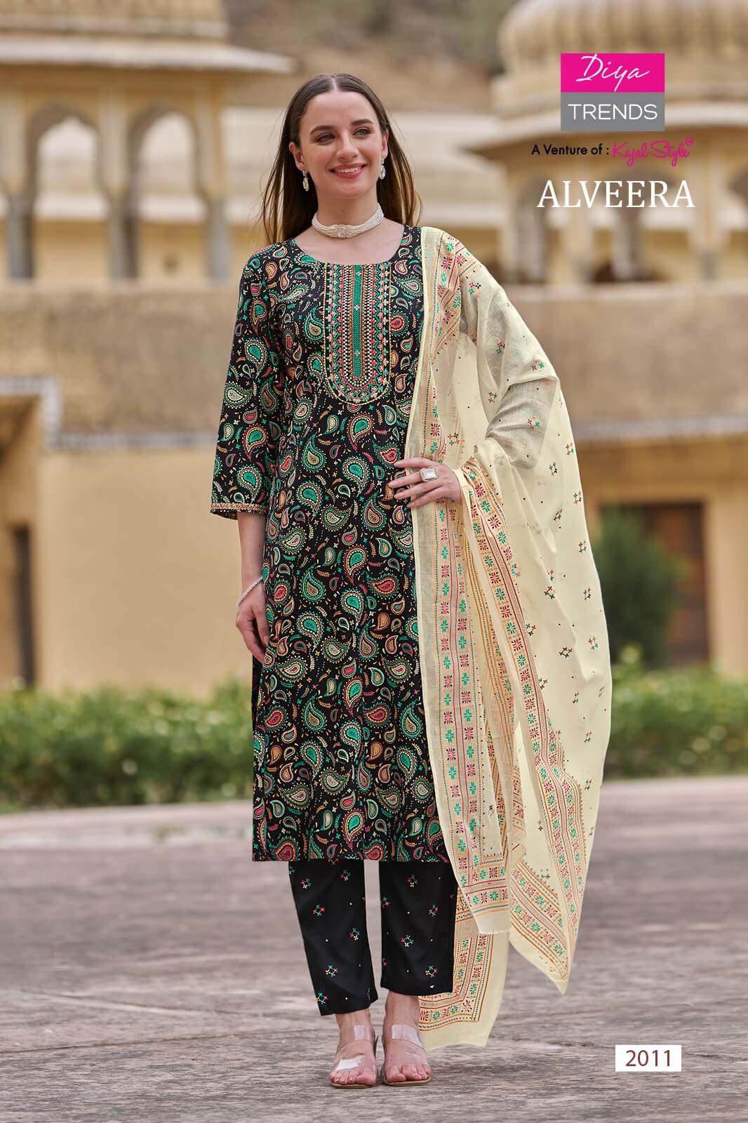 Diya Trends Alveera Printed Salwar Kameez Catalog collection 12