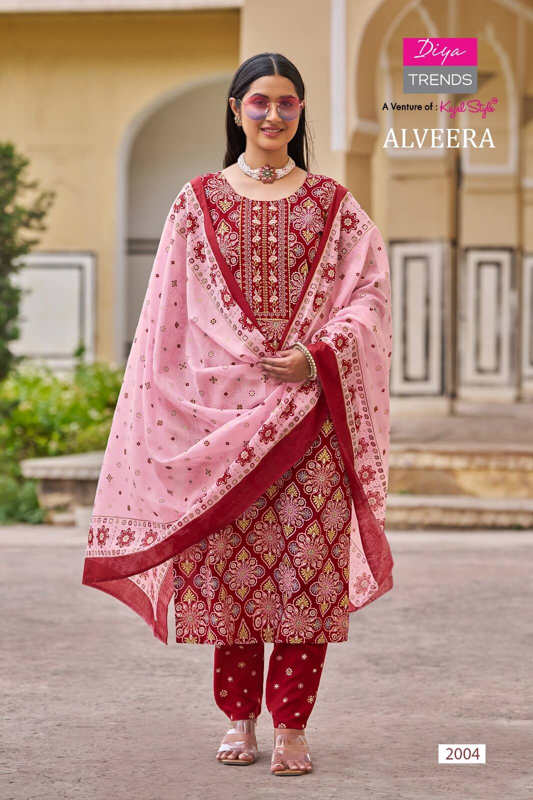 Diya Trends Alveera Printed Salwar Kameez Catalog collection 3