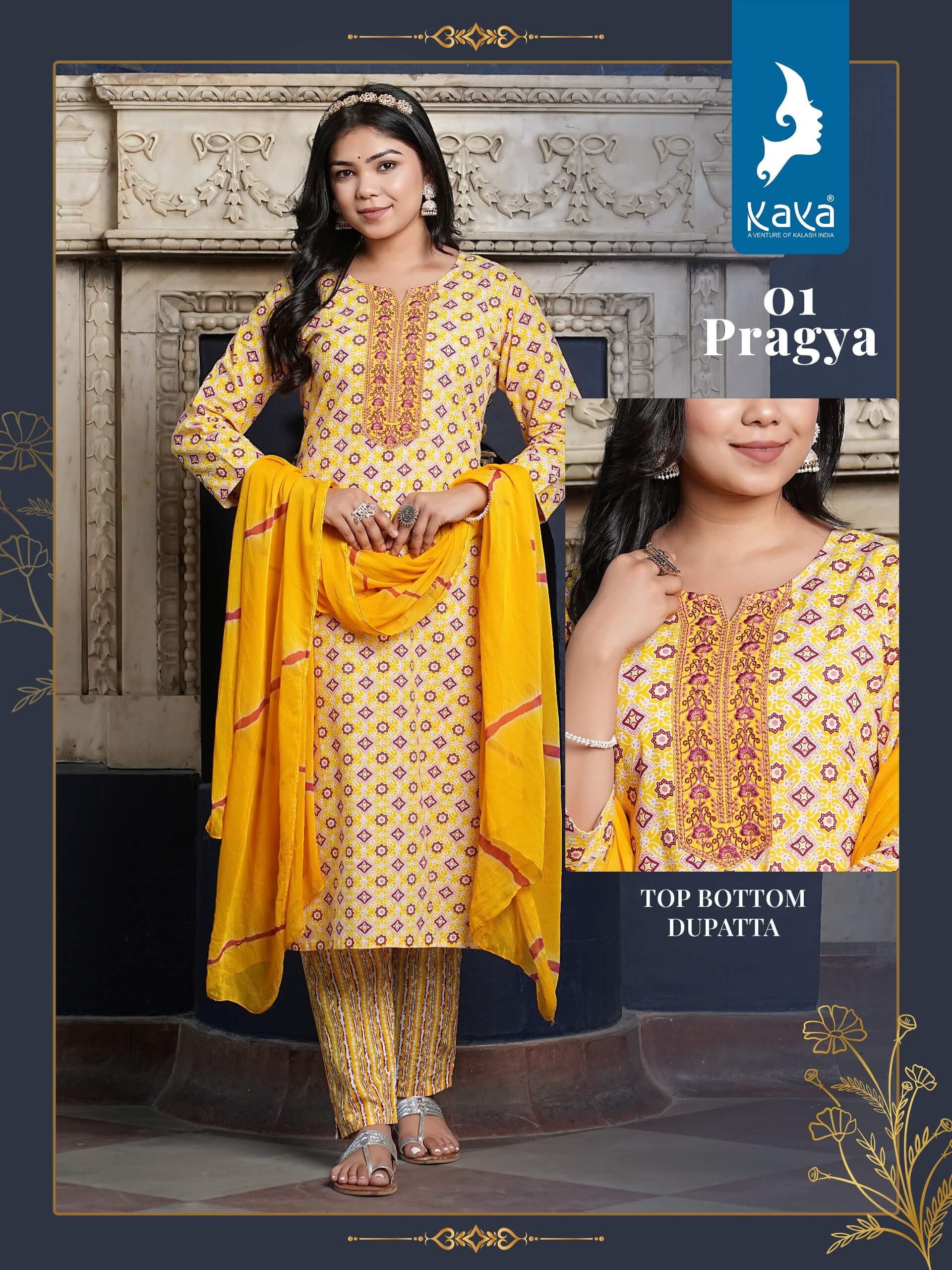 Kaya Kurti Pragya Cotton Salwar Kameez Catalog collection 3