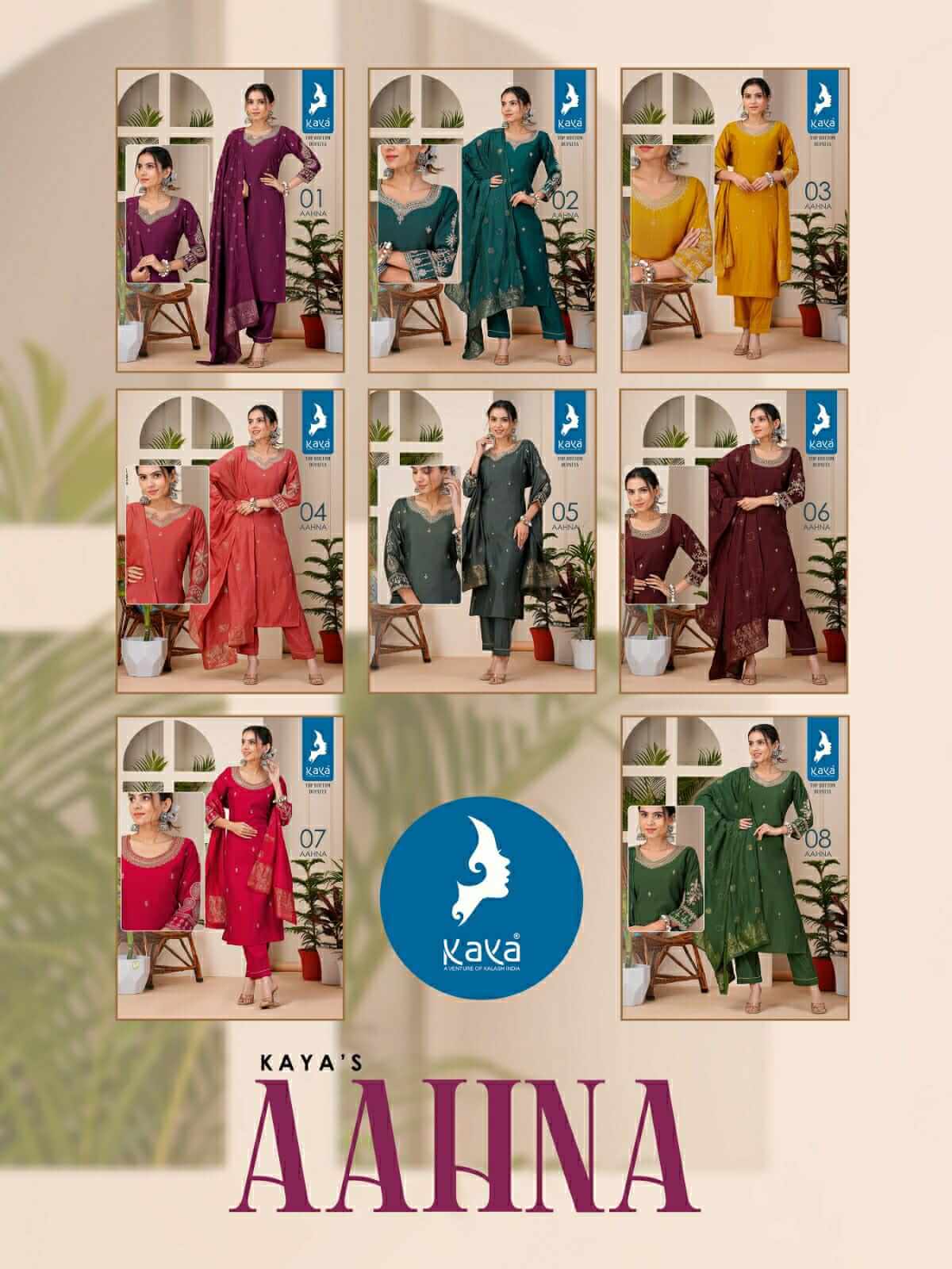 Kaya Aahna Readymade Dress Catalog collection 1