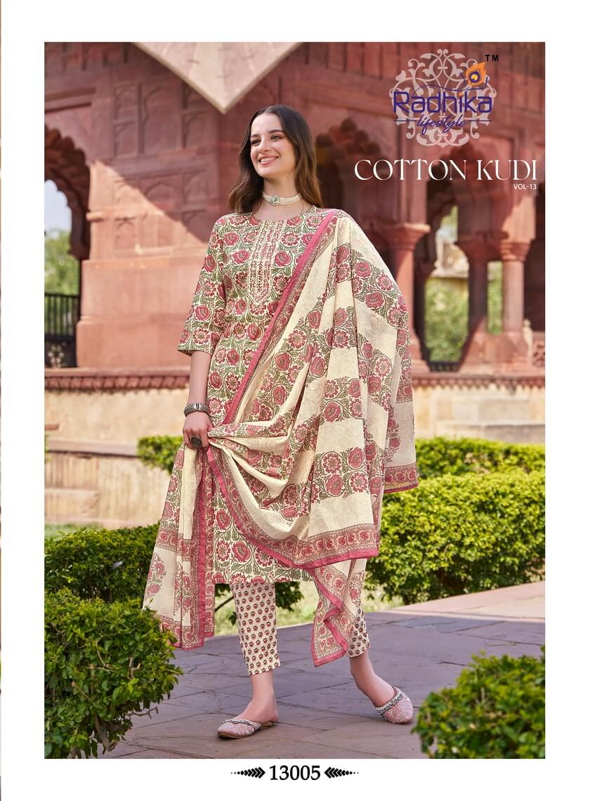 Radhika Lifestyle Cotton Kudi Cotton Salwar Kameez Catalog collection 3