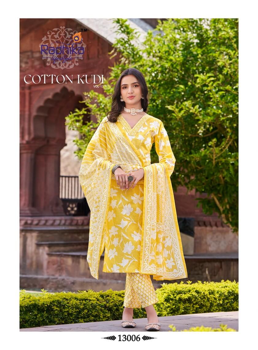 Radhika Lifestyle Cotton Kudi Cotton Salwar Kameez Catalog collection 6