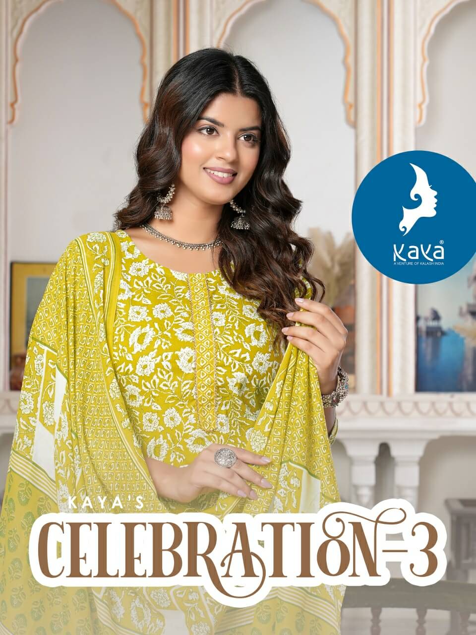 Kaya Celebration Vol 3 Printed Salwar Kameez collection 7