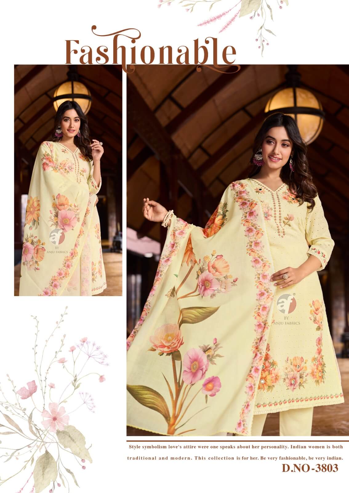 Anju Fabrics Comfort Lady Vol 2 Designer Salwar Suits Catalog collection 10