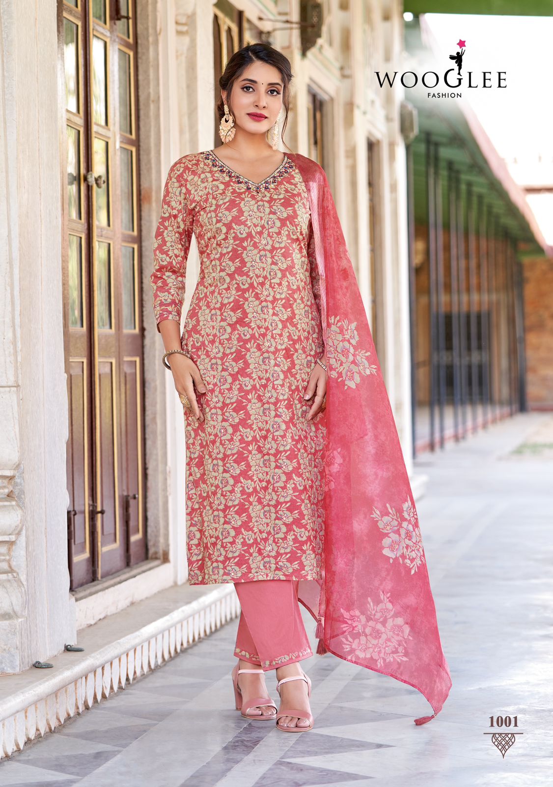 Wooglee Fashion Iconic Cotton Salwar Kameez Catalog collection 6