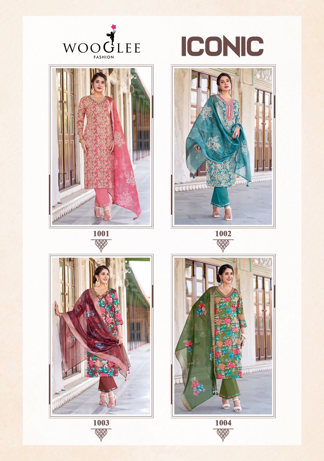 Wooglee Fashion Iconic Cotton Salwar Kameez Catalog collection 2