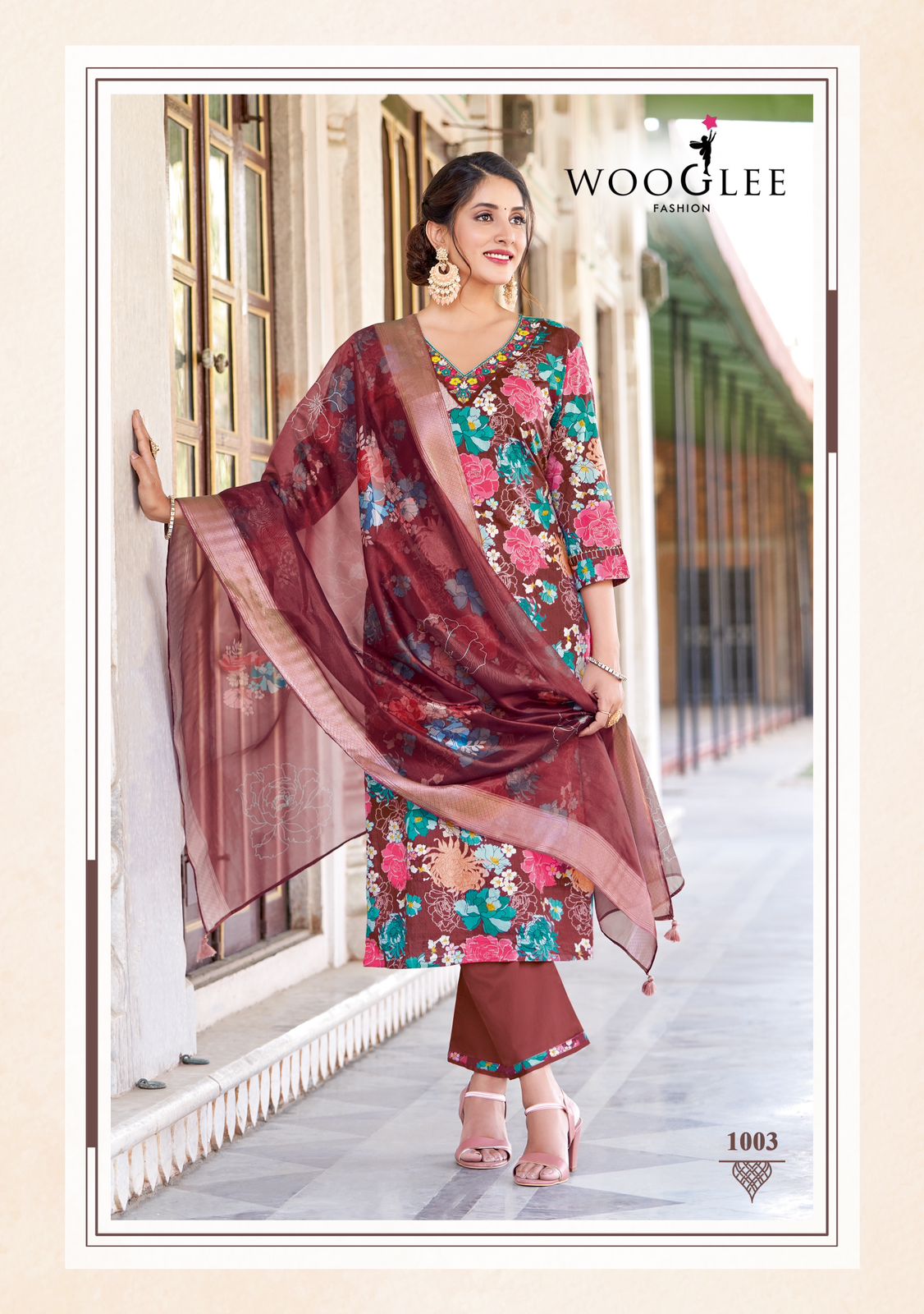 Wooglee Fashion Iconic Cotton Salwar Kameez Catalog collection 1