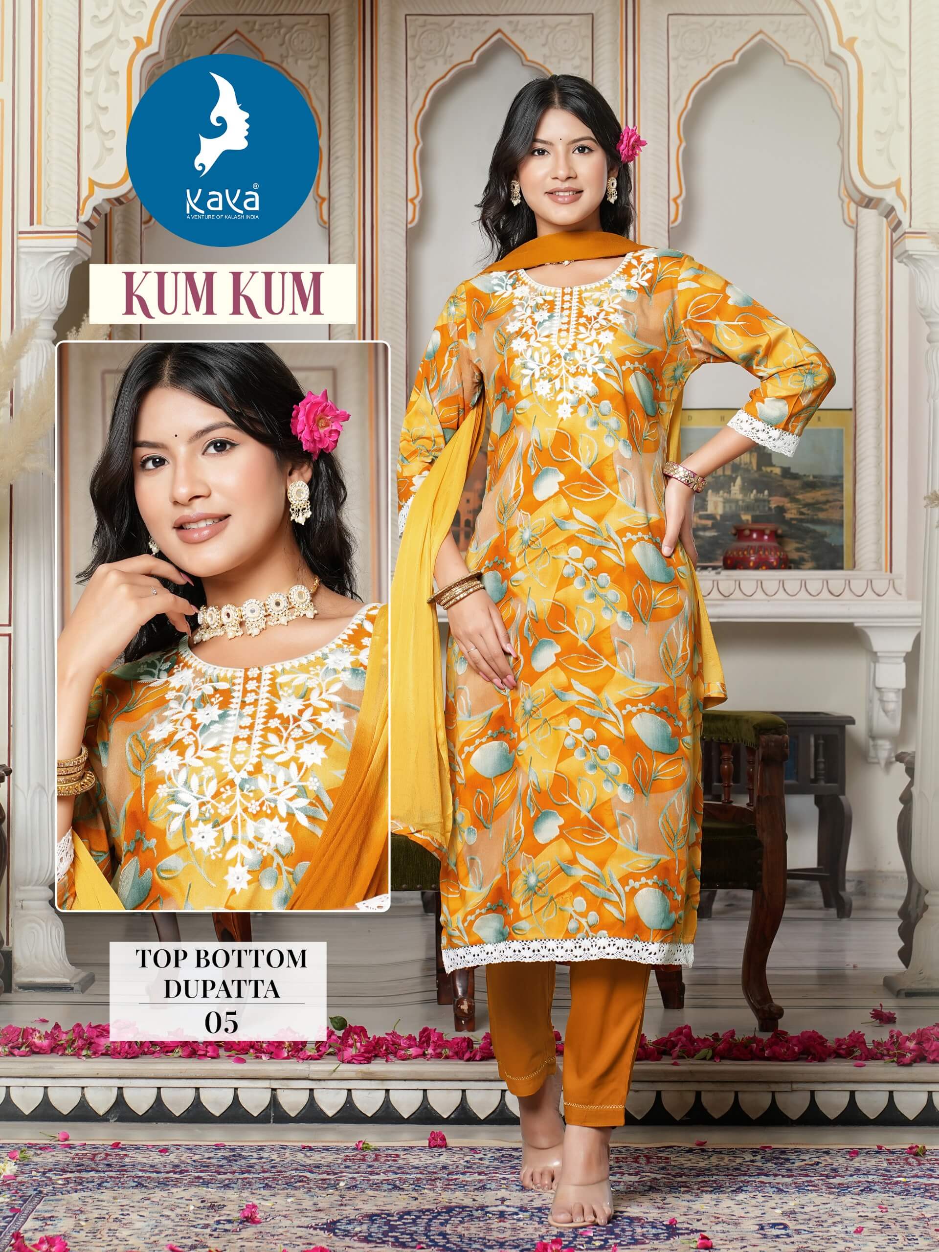 Kaya Kurti Kumkum Readymade Dress Catalog collection 5