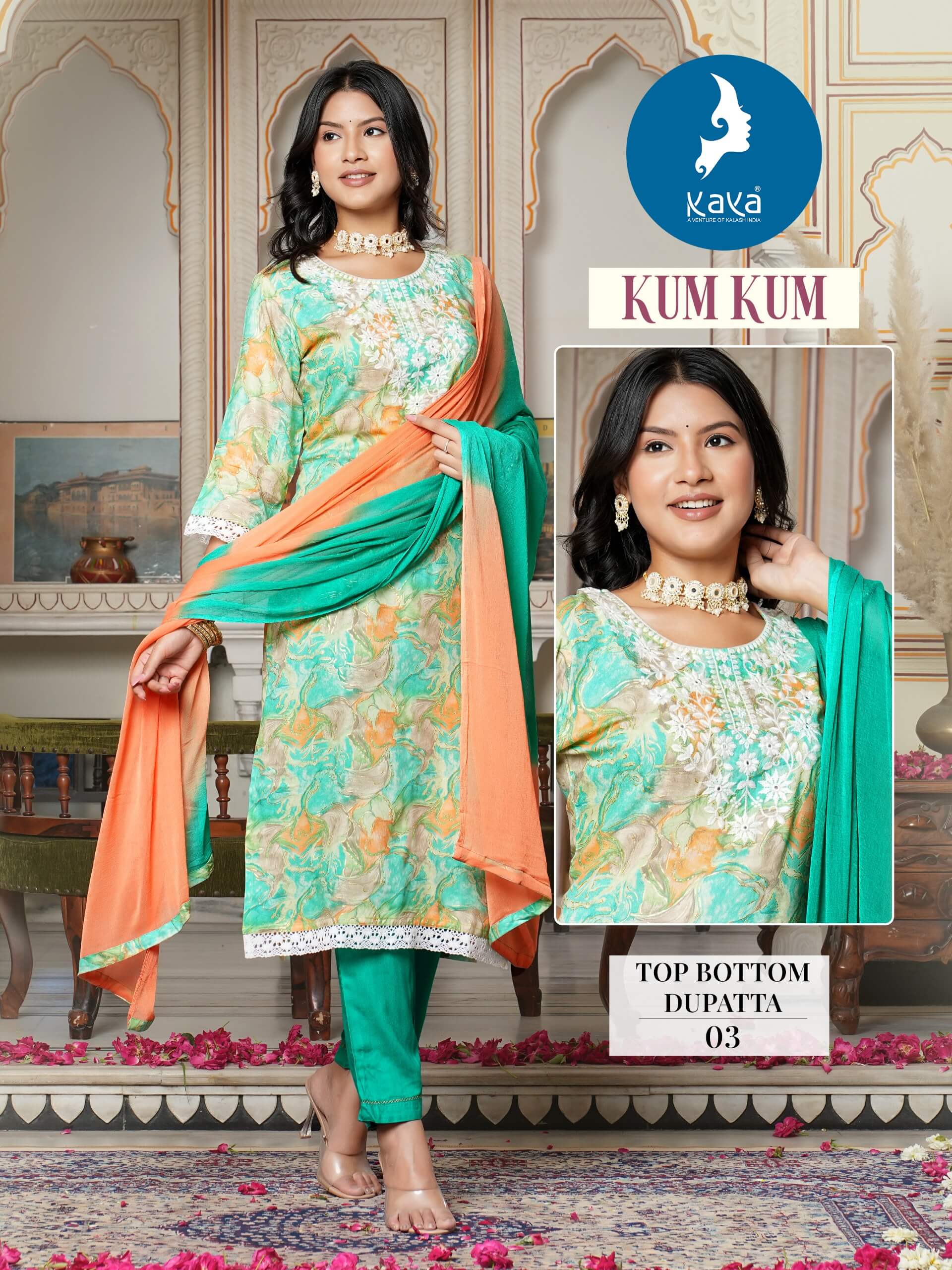 Kaya Kurti Kumkum Readymade Dress Catalog collection 4