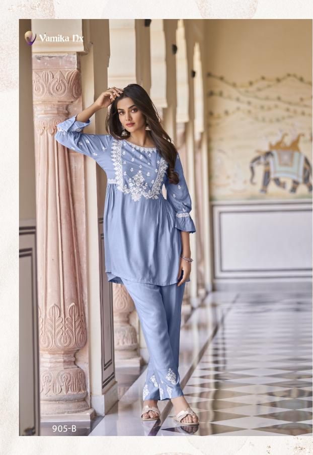 Vamika Nx Vintage Super Hit Kurtis With Bottom Catalog collection 8