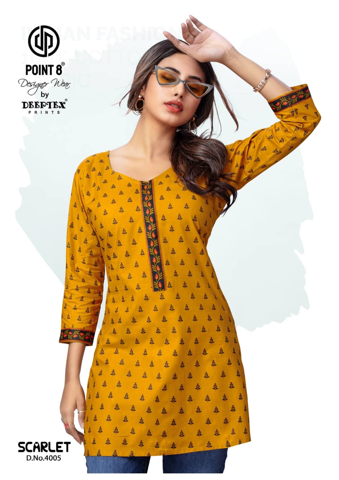 Deeptex Point 8 Scarlet Vol 4 Western Wear Top Catalog collection 5