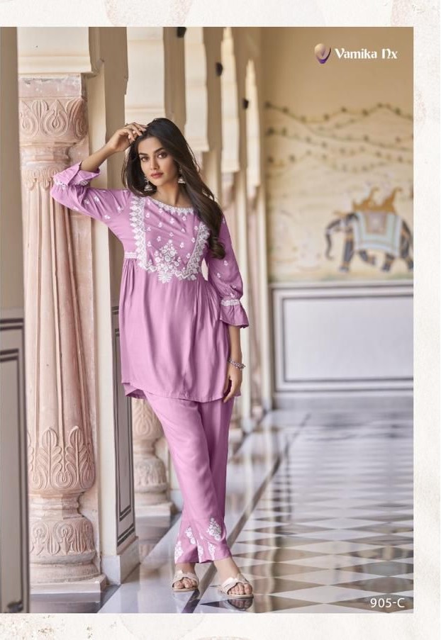 Vamika Nx Vintage Super Hit Kurtis With Bottom Catalog collection 2