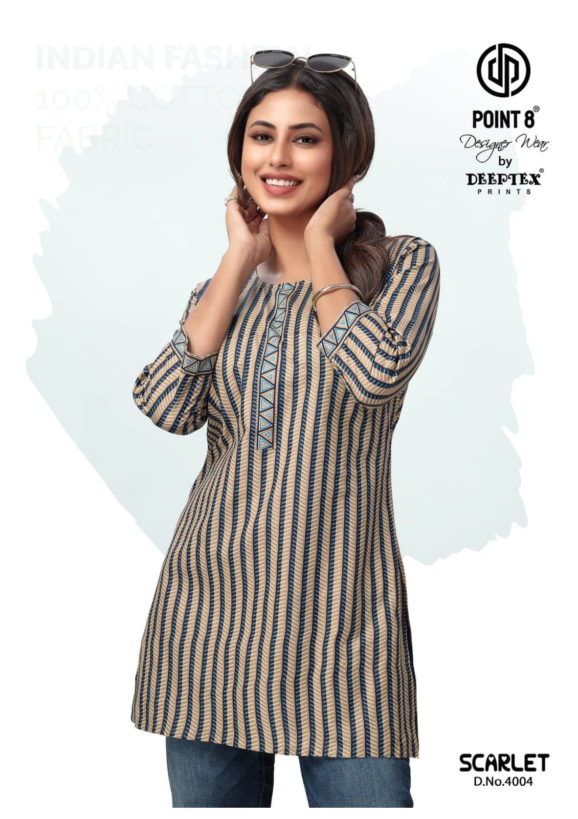 Deeptex Point 8 Scarlet Vol 4 Western Wear Top Catalog collection 4