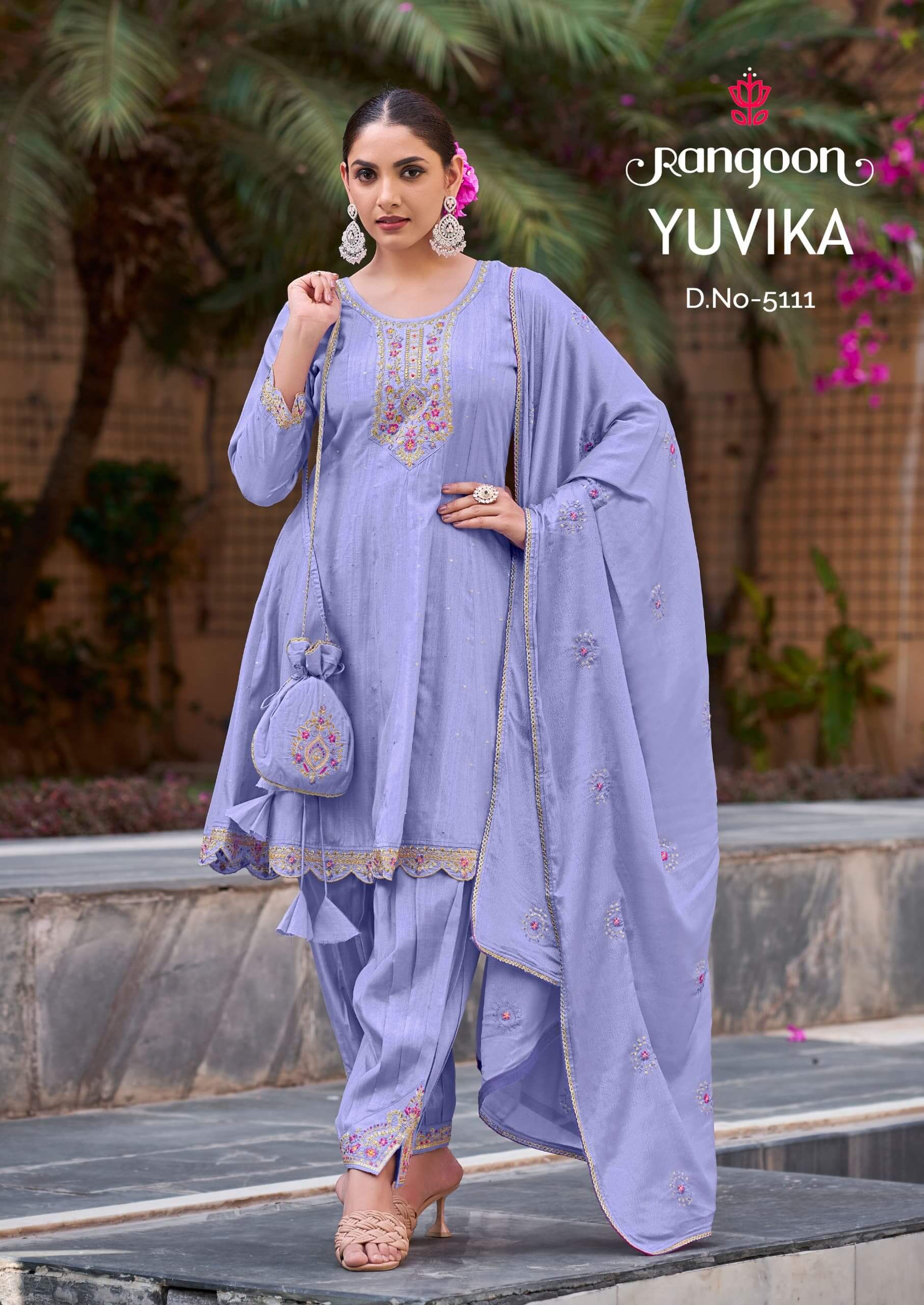 Rangoon Yuvika Embroidery Salwar Kameez Catalog collection 6