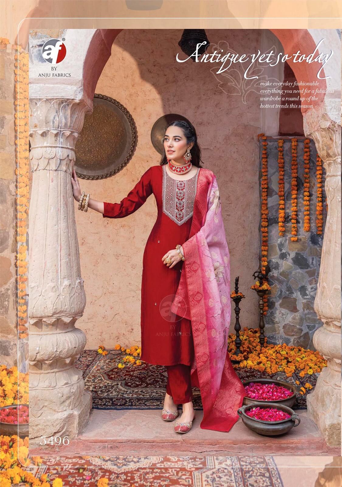 Anju Fabrics Sangeet Vol 5 Readymade Dress Catalog collection 1