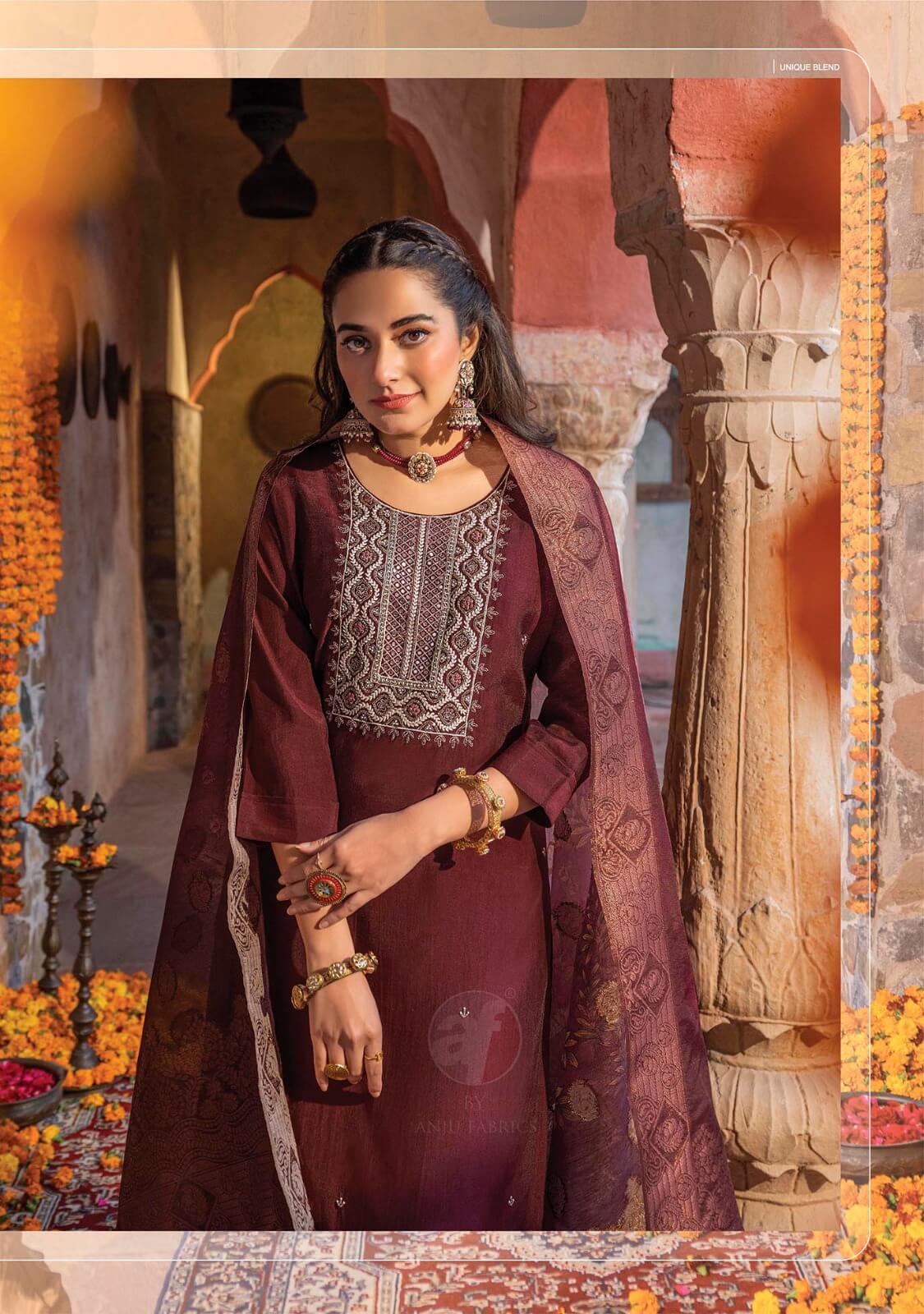 Anju Fabrics Sangeet Vol 5 Readymade Dress Catalog collection 3