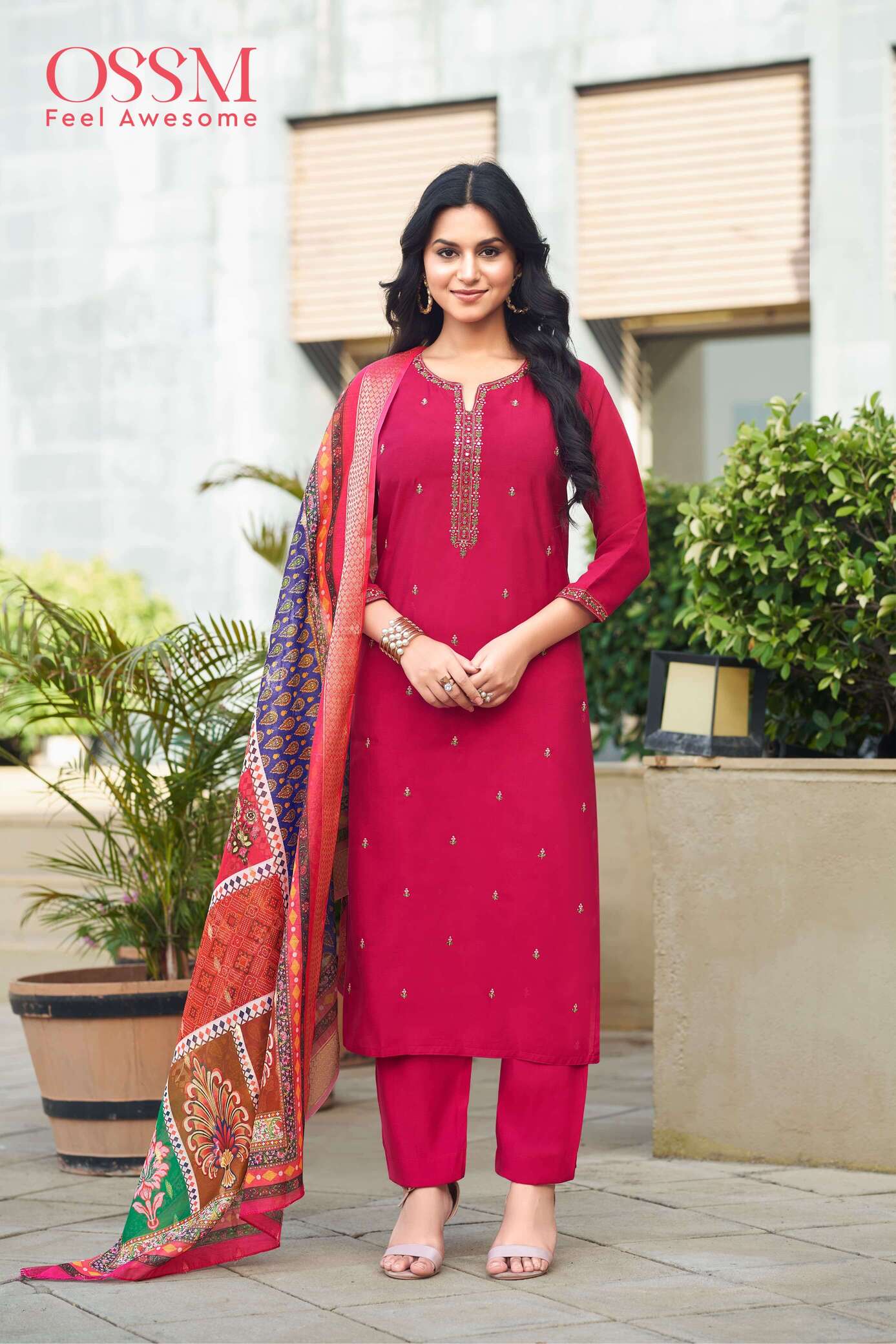 Ossm Mohey Emboidery Salwar Kameez Catalog collection 1