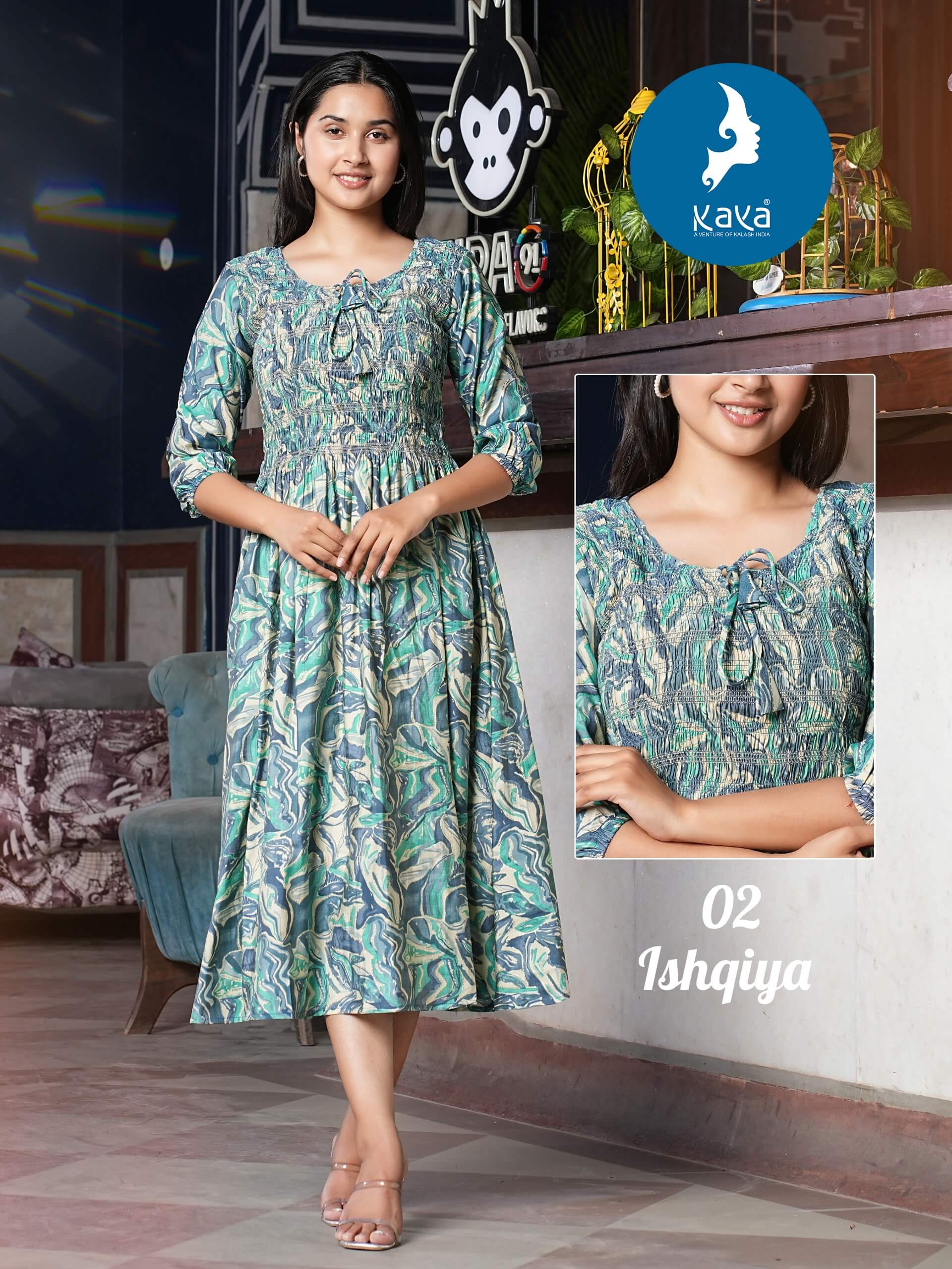 Kaya Ishqiya Anarkali Kurti Catalog collection 5