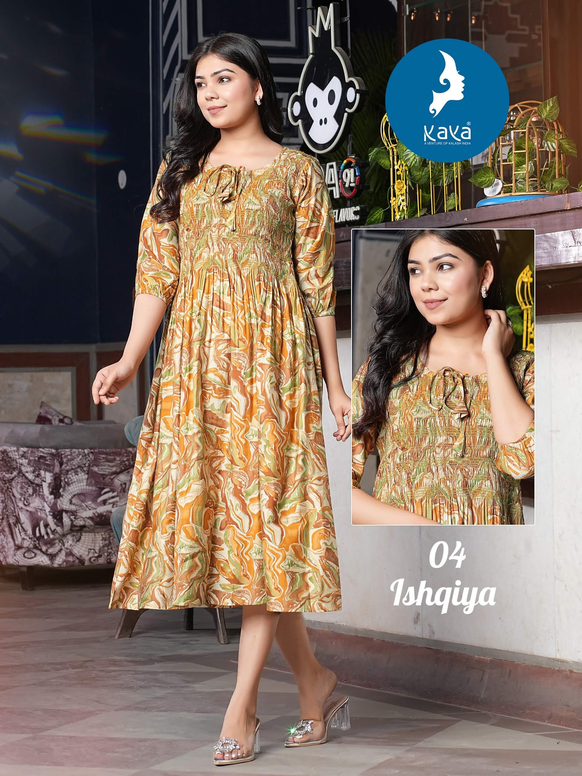 Kaya Ishqiya Anarkali Kurti Catalog collection 4