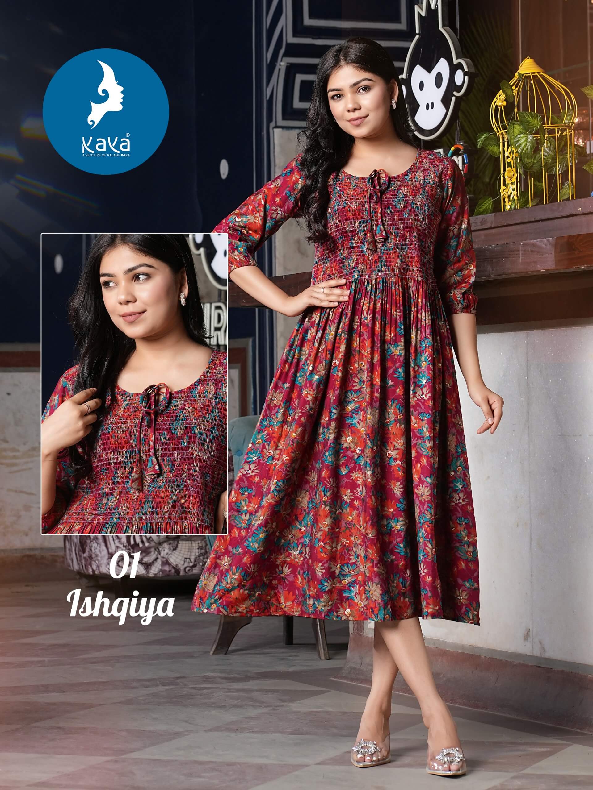 Kaya Ishqiya Anarkali Kurti Catalog collection 6