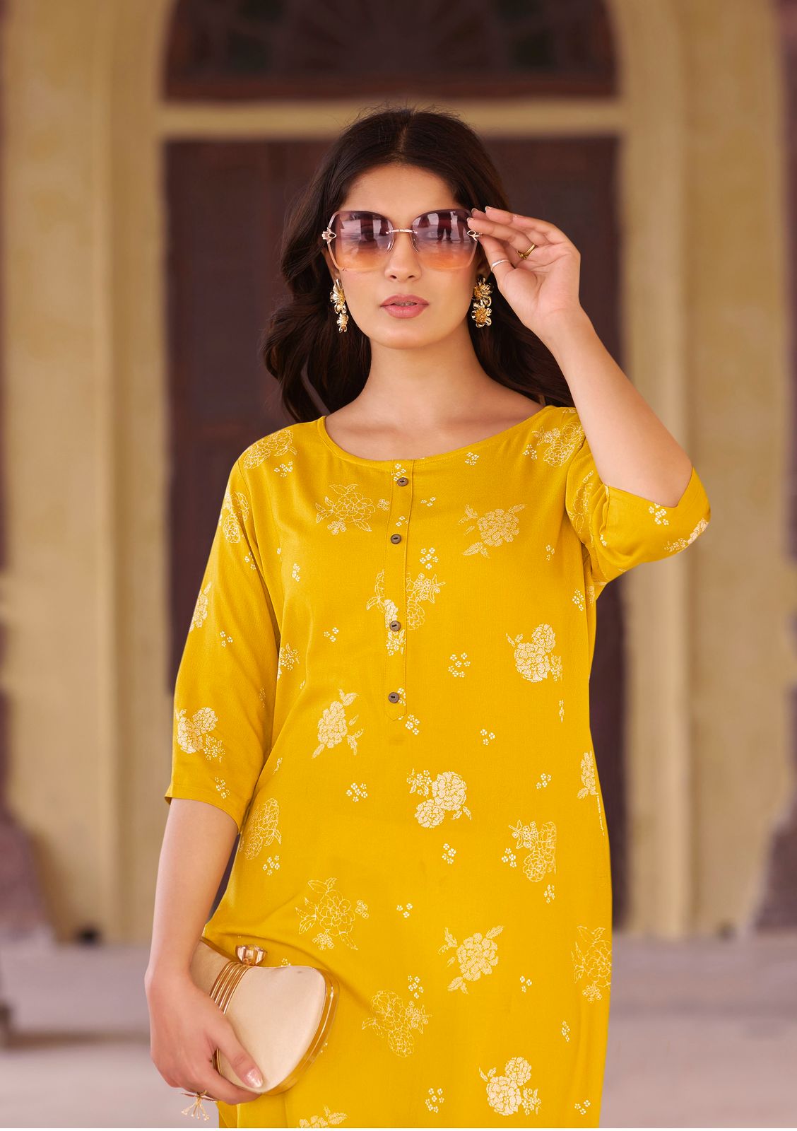 Zoori Akshara Vol 28 Office Wear Kurtis Catalog collection 1